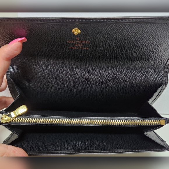 LOUIS VUITTON LV EPI Leather Wallet in Black SR0063 - Picture 7 of 11